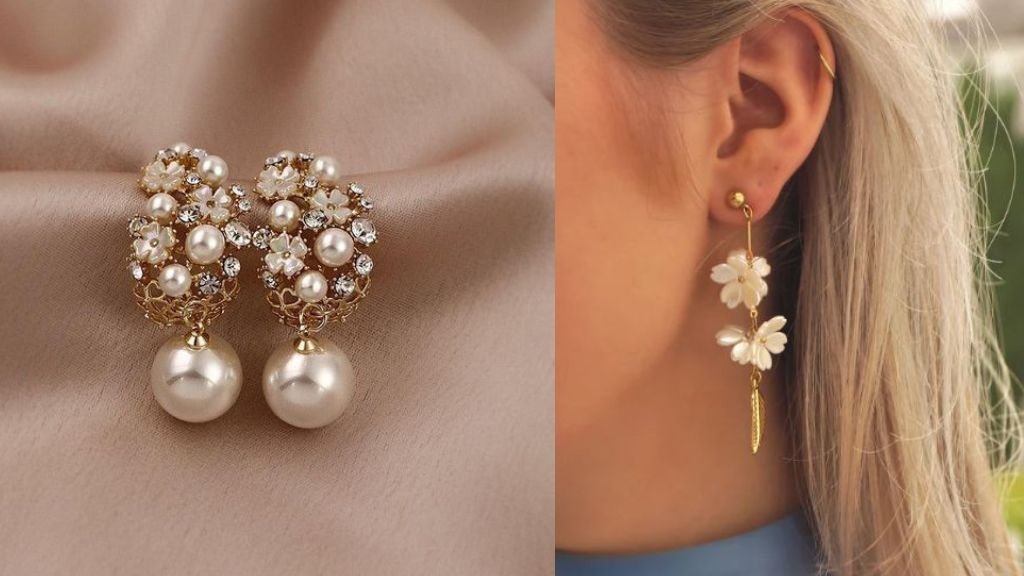 Pearl Design Earrings