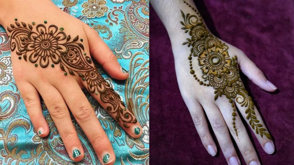 Simple Mehndi Design Dikhaye