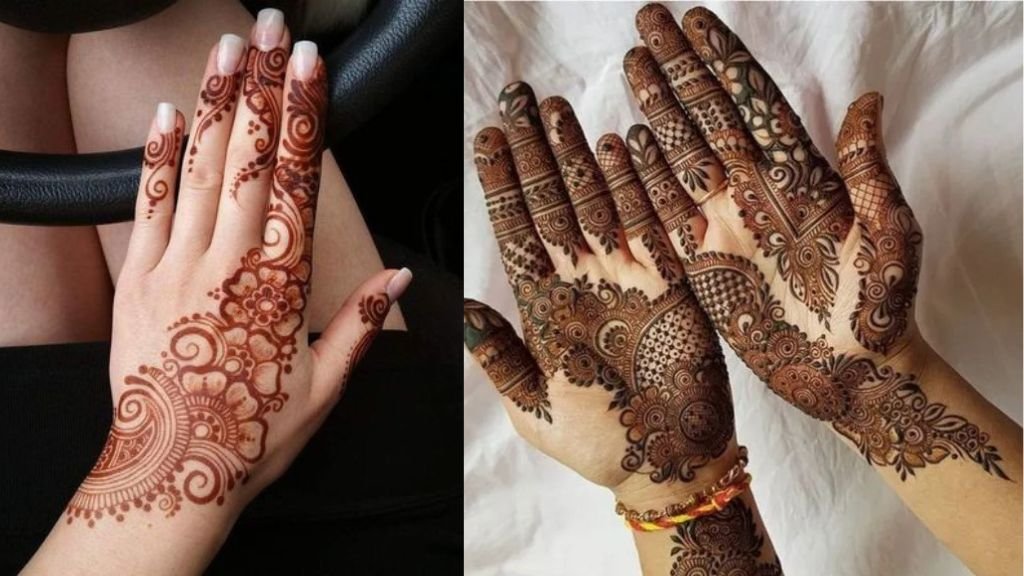 Simple Arabic Mehndi Design