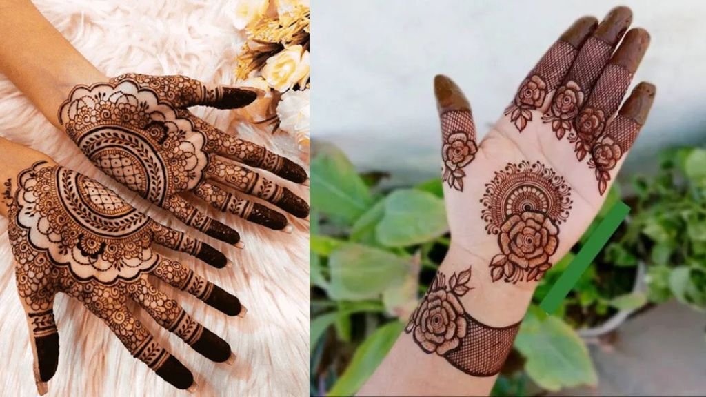 Simple Arabic Mehndi Design