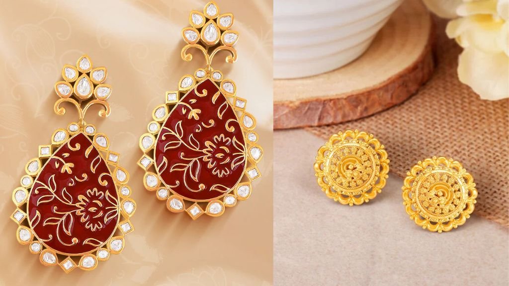 22k Gold Earrings