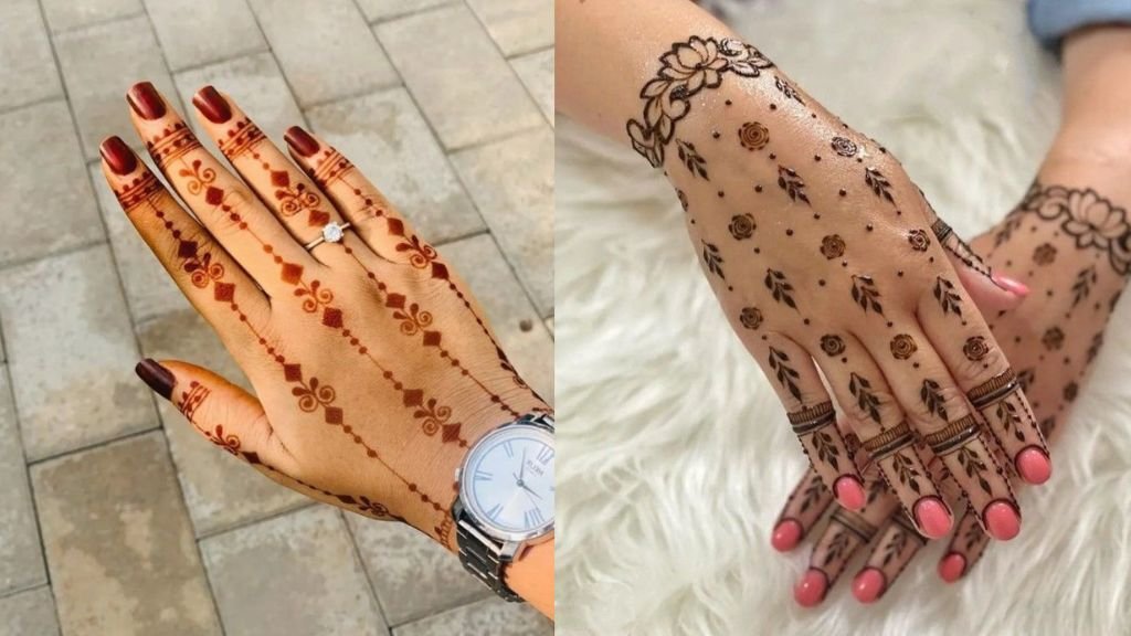 Mehndi Design Easy and Beautiful