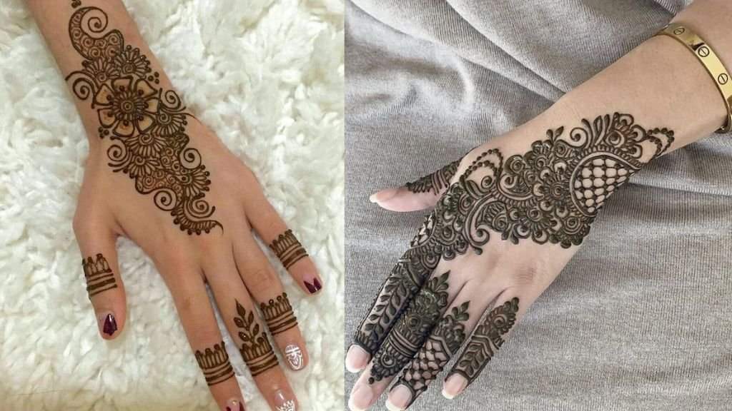 Simple Back Hand Mehndi Design