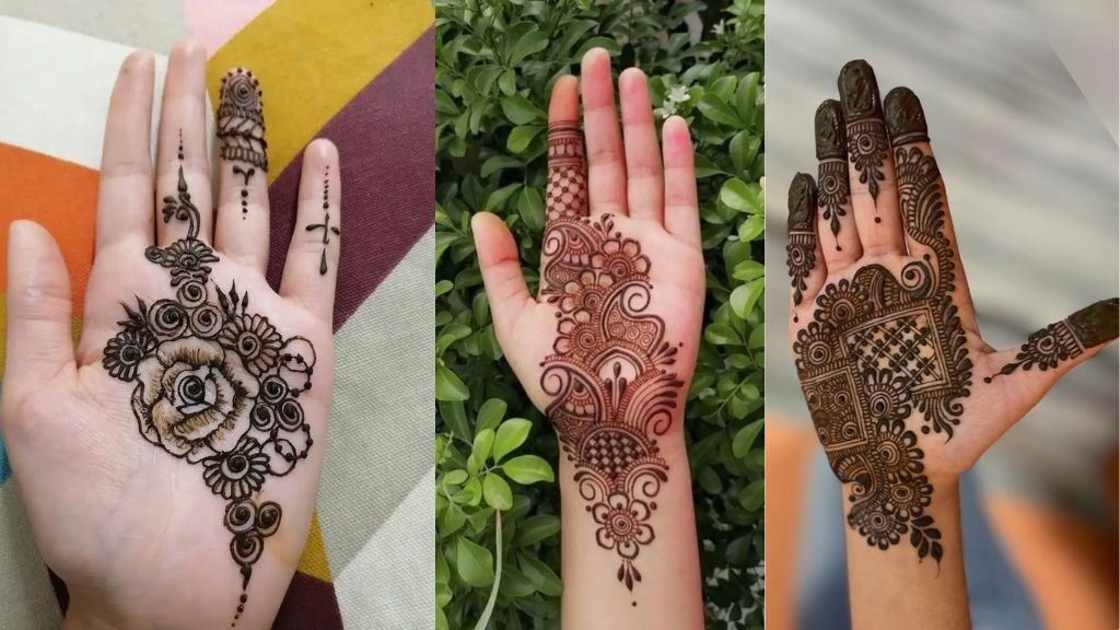 Simple Mehndi Design Photo