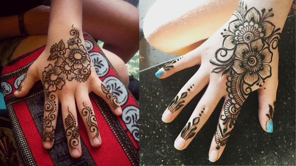 Simple Mehndi Design Photo