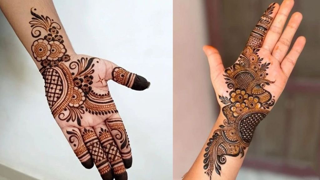 Arabic Mehndi Design Front Hand