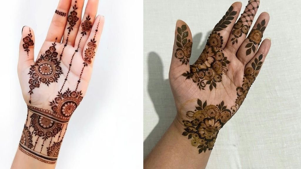 Arabic Mehndi Design Front Hand