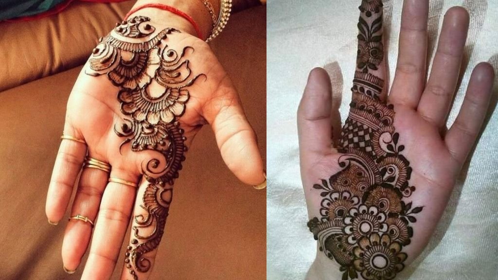 Arabic Mehndi Design Front Hand