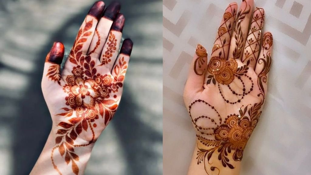 Arabic Mehndi Design Front Hand