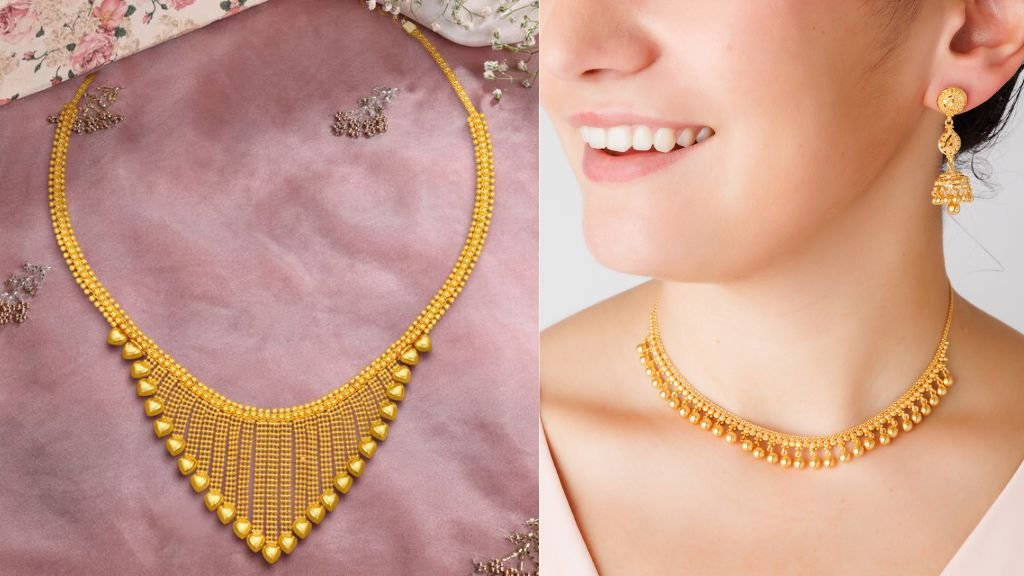 Modern Gold Necklace