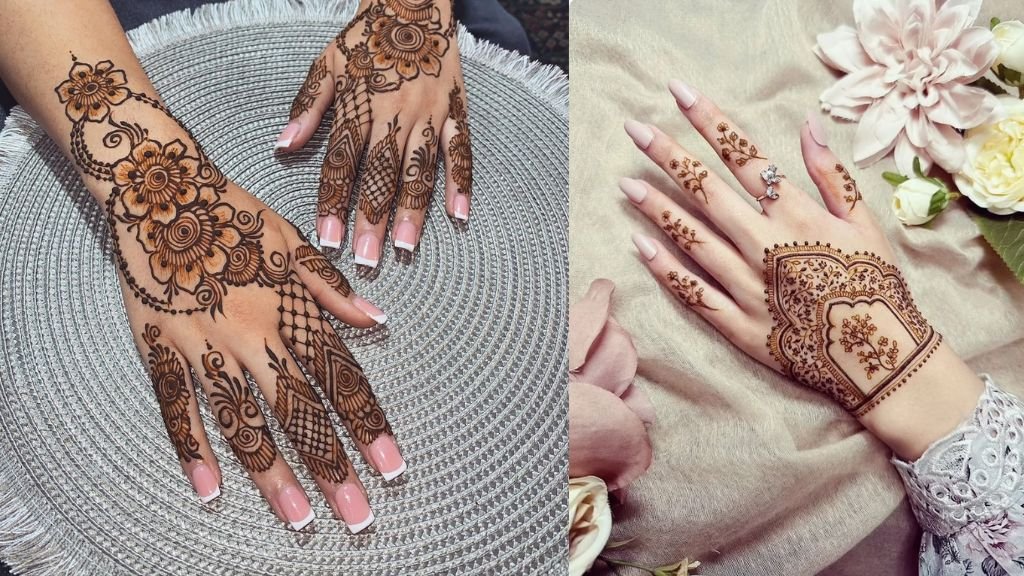 Easy Back Hand Mehndi Design