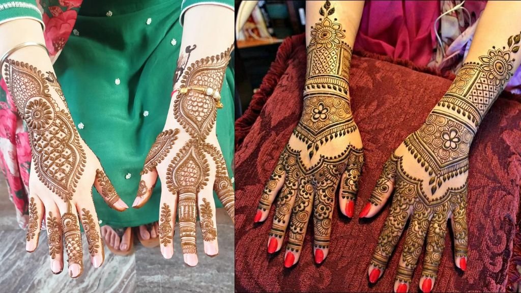 Easy Back Hand Mehndi Design