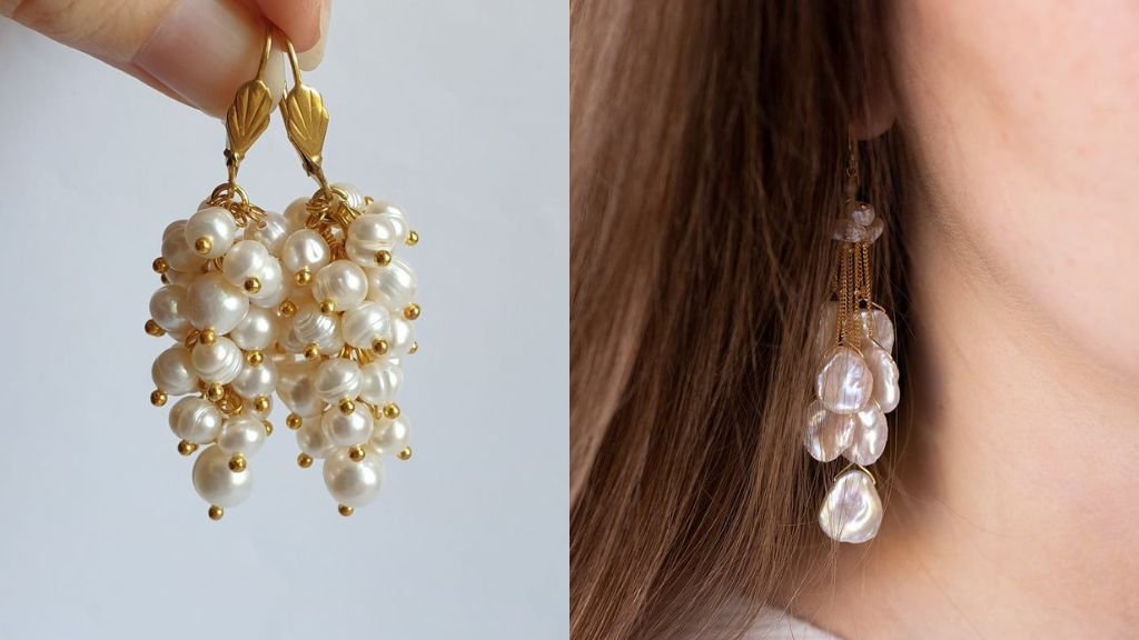 Pearl Design Earrings