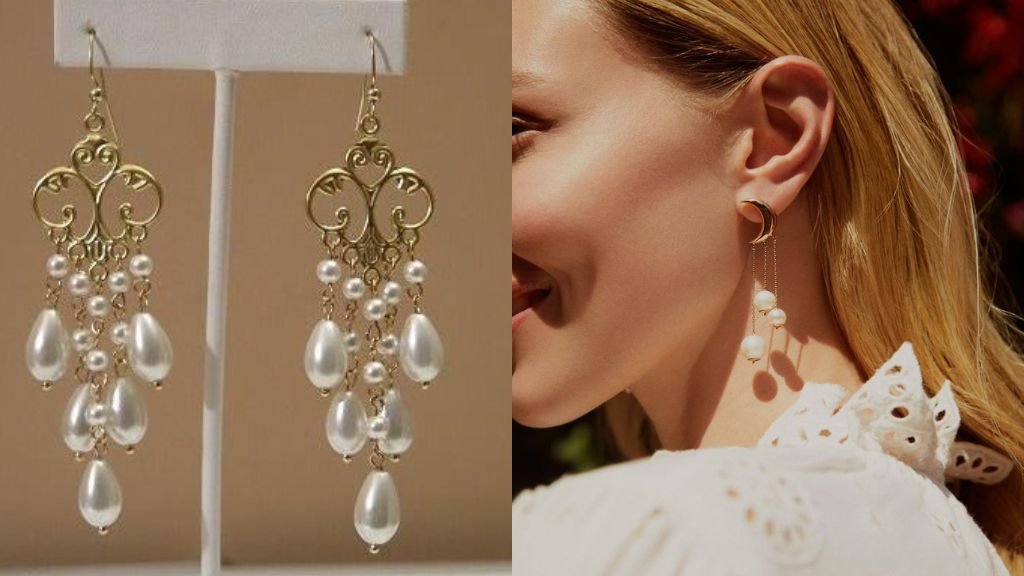 Pearl Design Earrings