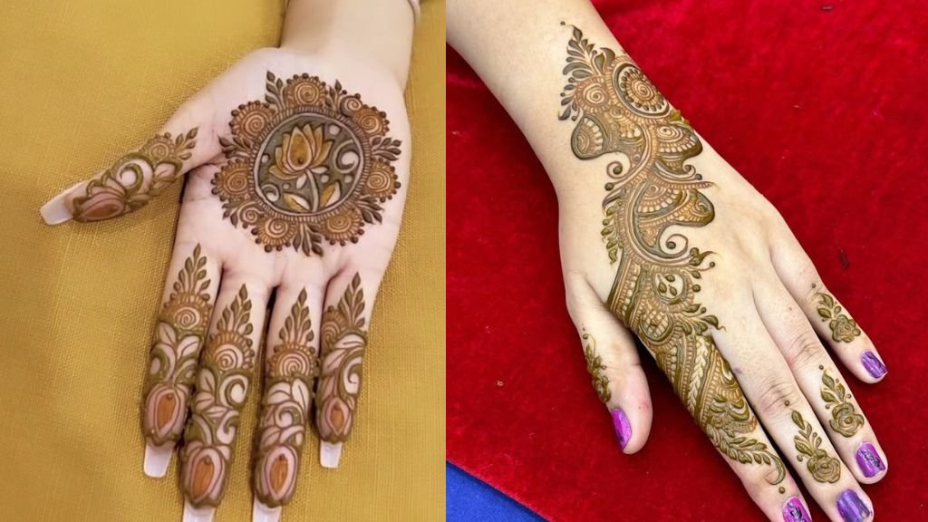 Holi 2025 Mehndi Design