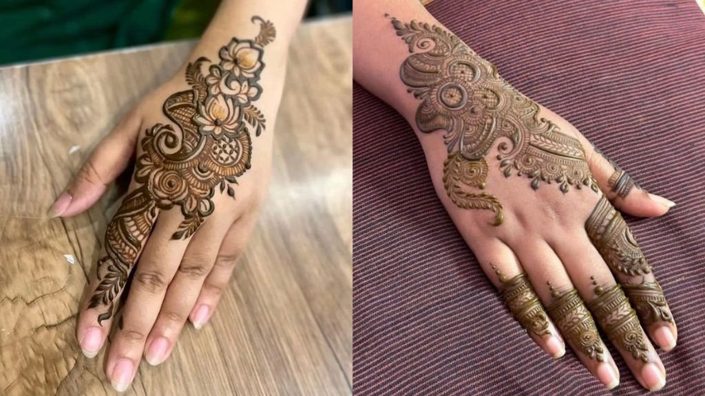 Holi 2025 Mehndi Design