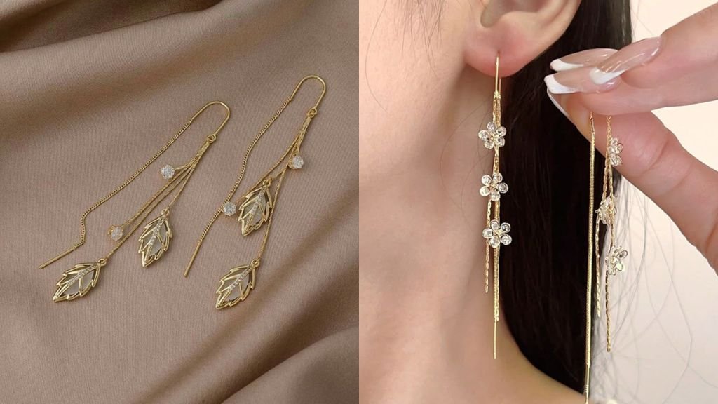 Gold Earrings for Girls