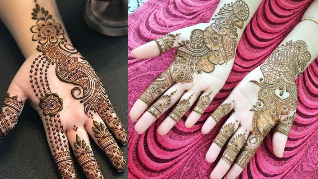 Front Hand Arabic Mehndi Design