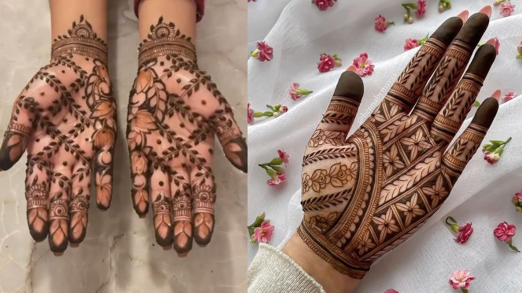 Front Hand Arabic Mehndi Design