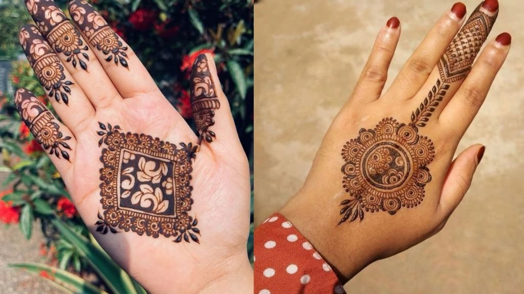 Mehandi ki Simple Design