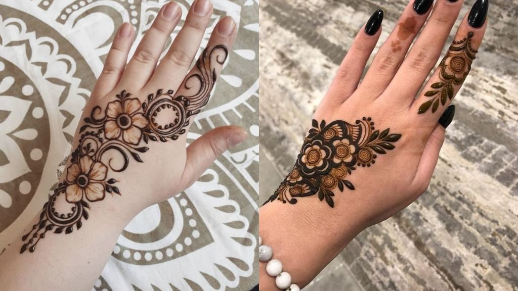 Arbi Mehndi Design