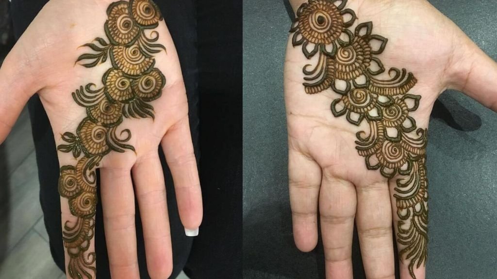 Arbi Mehndi Design