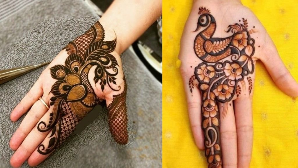 Arabic Mehndi Design Simple Front Hand