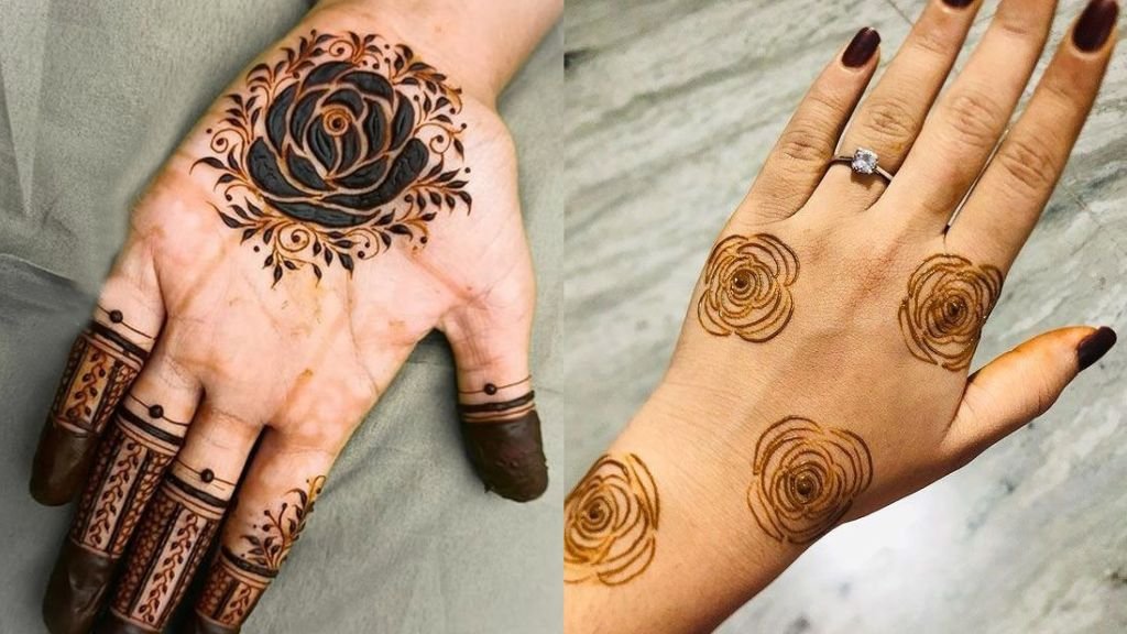 Aasan Mehndi Design