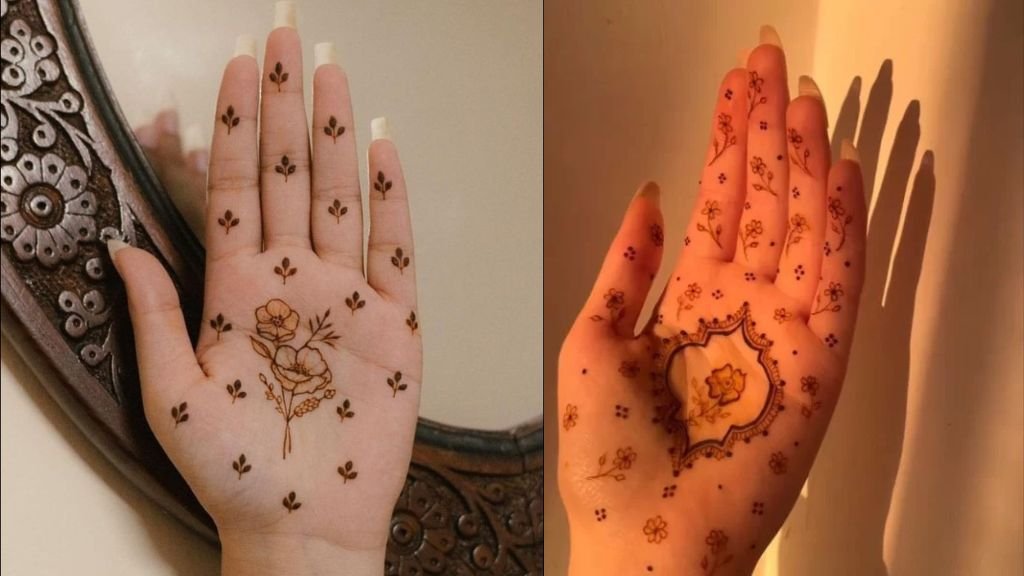 Sunder Mehndi Design Samne Hath