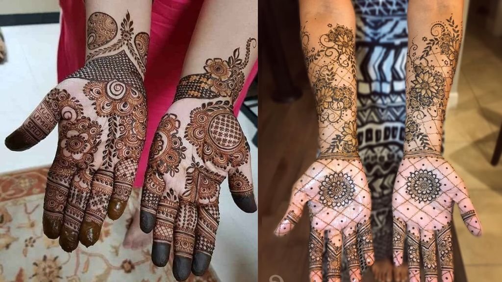 Sunder Mehndi Design Samne Hath