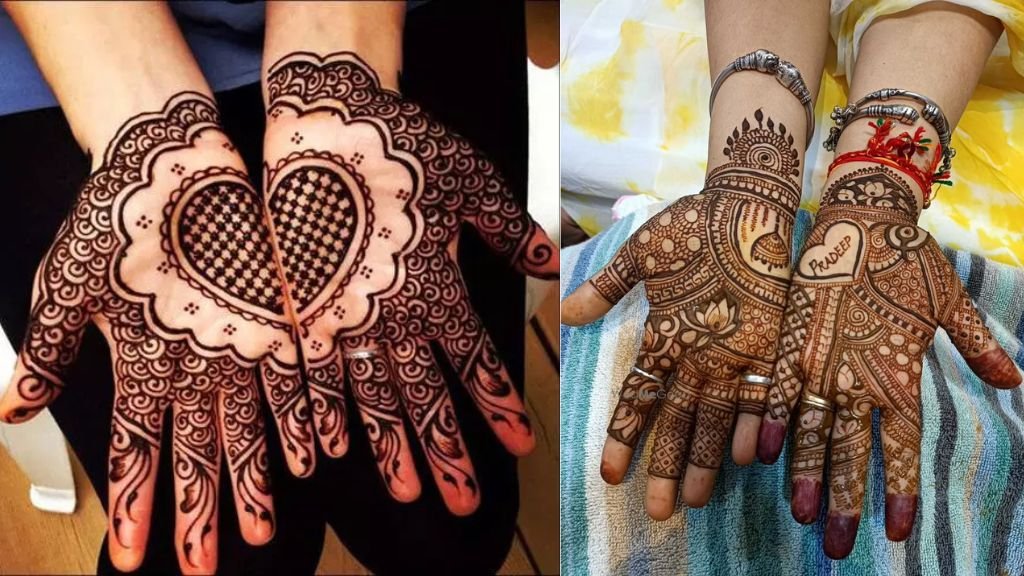Sunder Mehndi Design Samne Hath
