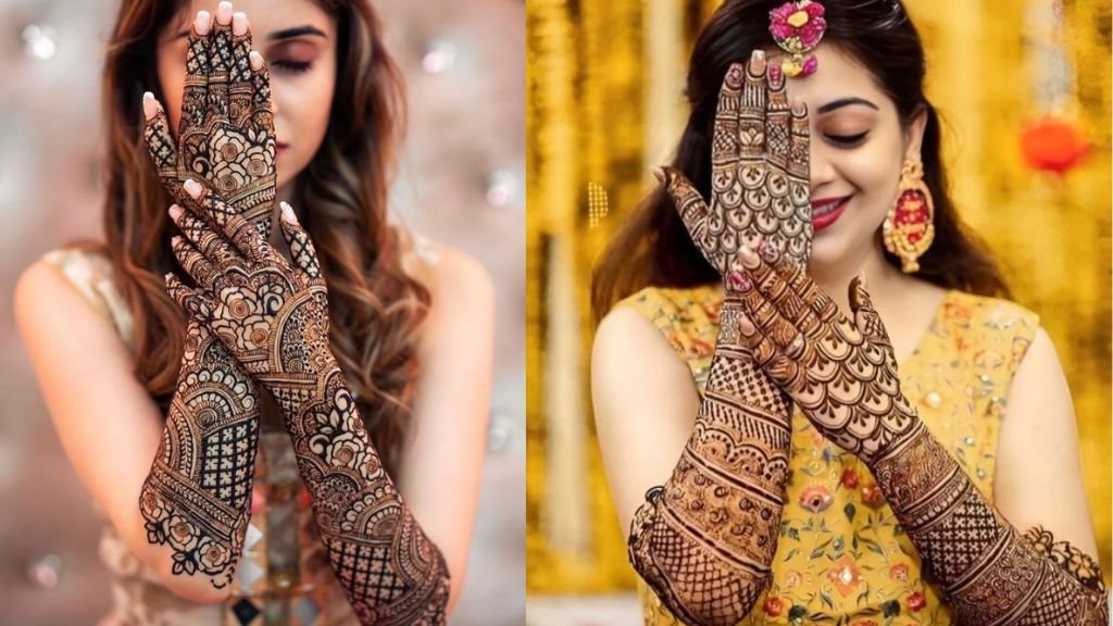 Sunder Mehndi Design Samne Hath